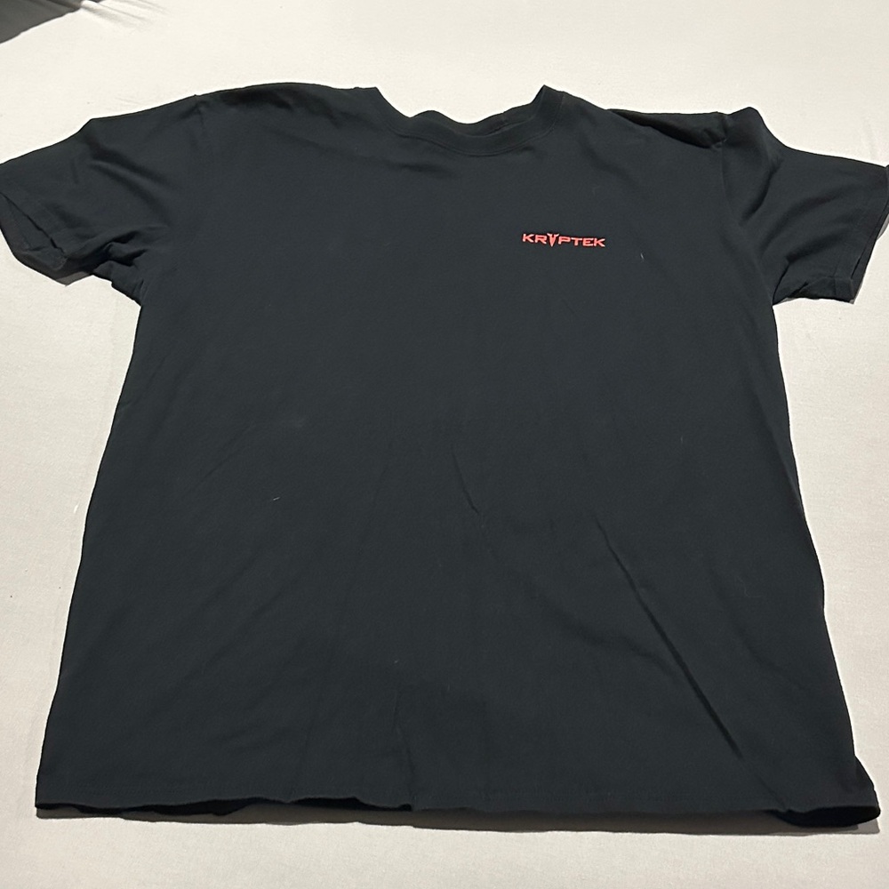 KNITTEK Black Short Sleeve Tee